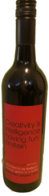 barossa shiraz creativity is intelligence having fun-einstein 2016_20200806103133